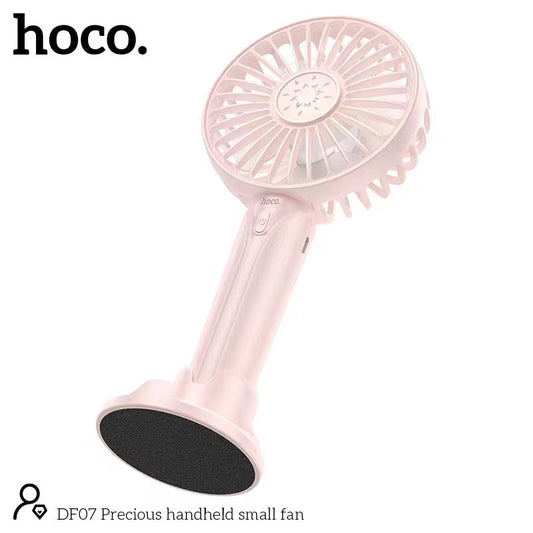 Hoco Portable Personal Fan DF07 Pink