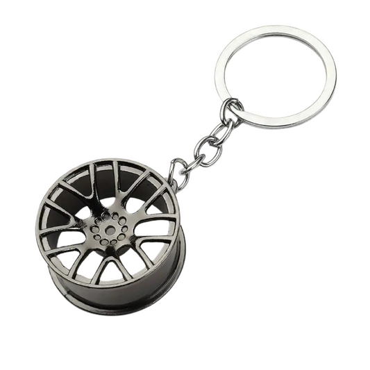 Alloy Rim Keychain in Silver